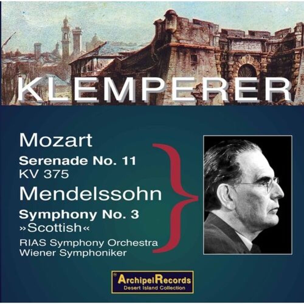Mendelssohn / Klemperer - Sinfonie 3 Mozart Serenade  CD